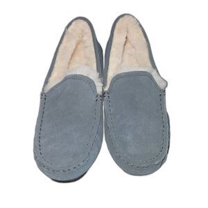ABEO Gray Amble Slipper Sherpa Lining NWOT Size 8